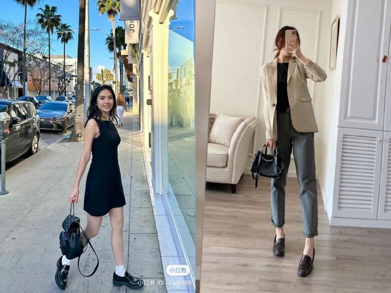 Một đôi giày loafer màu đen luôn là lựa chọn cổ điển và linh hoạt bậc nhất, dễ dàng “ăn nhập” với mọi set đồ.