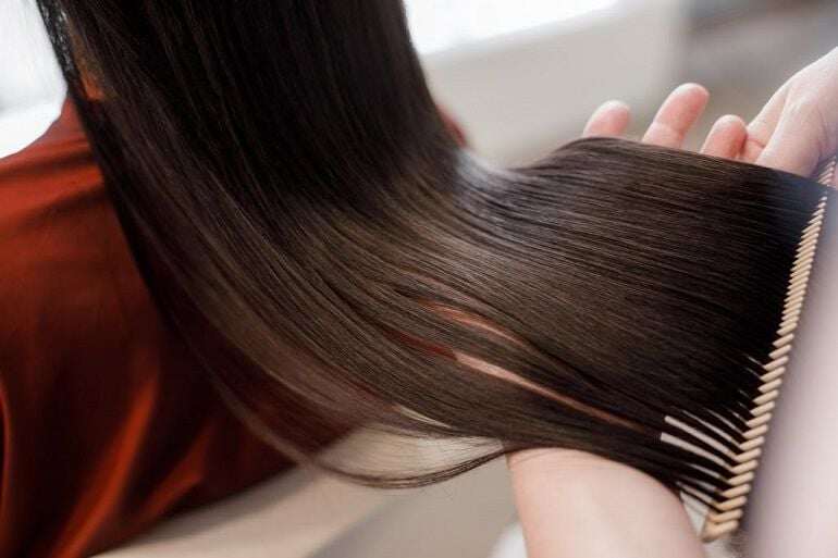 Trà xanh còn có thể kích thích và củng cố nang tóc.