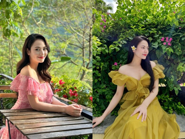 Sở hữu gương mặt thanh tú, đôi mắt biết nói và nụ cười rạng rỡ, nữ diễn viên nhanh chóng chiếm được cảm tình của công chúng từ màn ảnh đến đời thường.