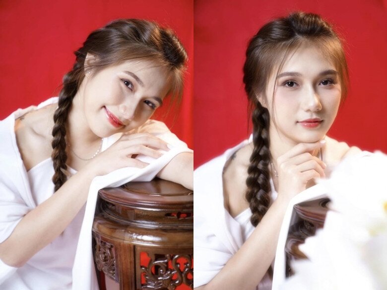 Vẻ đẹp trong trẻo của nàng hotgirl bóng chuyền khiến nhiều người không thể rời mắt, hứa hẹn có thể giành danh hiệu hoa khôi trong những giải đấu kế tiếp.
