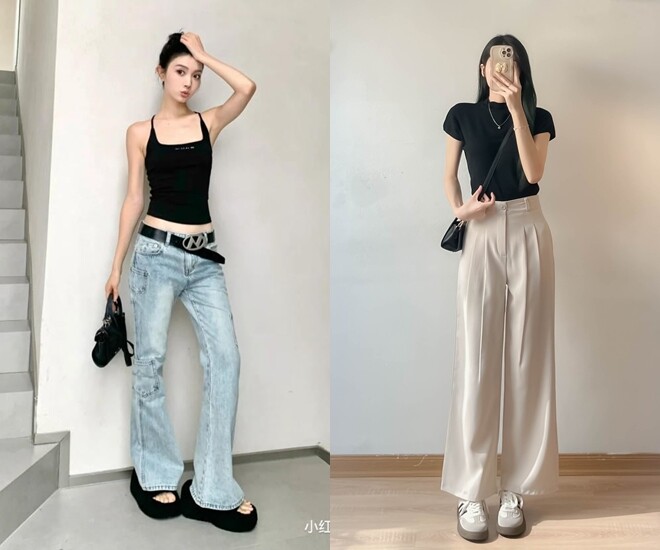 Cạp quần cũng là yếu tố quan trọng khi lựa chọn quần.