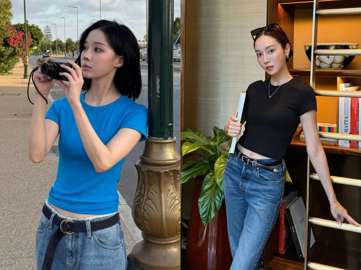 Phong cách này cũng thường xuyên xuất hiện trong cách phối đồ của Jessica (cựu SNSD) và Winter (aespa).