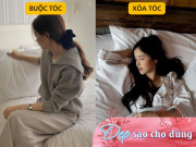 Đẹp - Nên buộc tóc hay xõa tóc khi ngủ? Lựa chọn tưởng đơn giản nhưng nếu chọn sai có thể khiến bạn hói đầu lúc nào không hay!