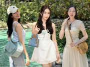 Thời trang - Con dâu Á hậu của hiệu trưởng trường đại học, mỗi ngày xách một chiếc túi hiệu trăm triệu ra phố