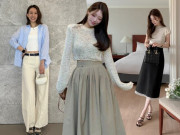 Thời trang - Chẳng biết mặc gì đi làm đầu thu, chị em cứ áp dụng 4 outfit quốc dân, đồng nghiệp nhìn cũng ghen tỵ