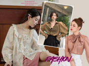 Thời trang - 6 mẫu sơ mi hot hit đầu thu, sành điệu và thanh lịch, phối cùng quần jeans hay chân váy đều ăn ý
