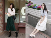 Thời trang - Khi đi làm, tôi mới biết phụ nữ công sở sành điệu không thích đi giày bệt với váy dài, họ chọn 3 kiểu này đẹp hơn