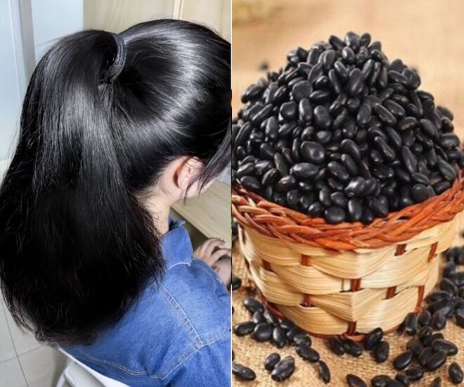 Muốn tóc đen óng mượt, ngăn bạc sớm, các cô gái nhất định phải bổ sung nhóm thực phẩm giàu hắc tố vào thực đơn hằng ngày.