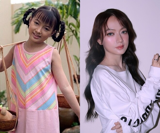 Từ cô bé ngây thơ, Xuân Nghi nay đã lột xác thành quý cô gợi cảm, sành điệu.