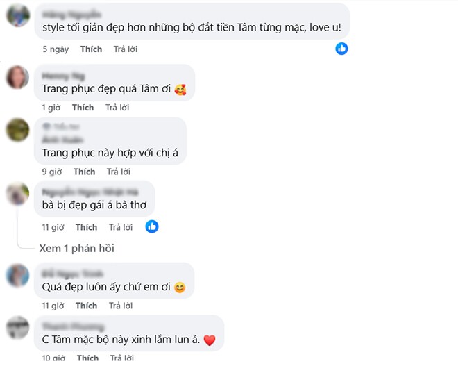 Sự chăm chỉ, hết mình cùng hình ảnh giản dị của Thanh Tâm được yêu mến hơn.
