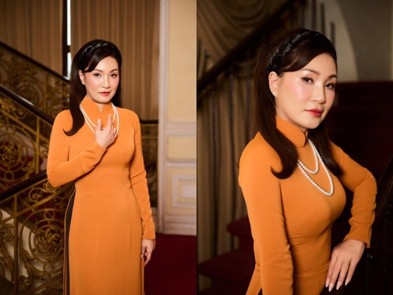 Hồng Đào được khen ngợi trẻ trung hơn tuổi thật và ngày càng toát lên thần thái sang trọng, quý phái mỗi khi tham dự các sự kiện.