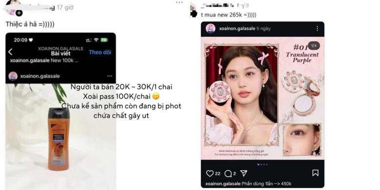 Bạn gái Miu Lê còn bị cư dân mạng soi bán đắt hơn so với sản phẩm mới.