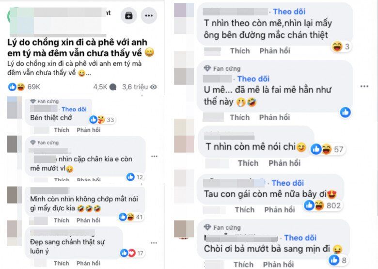 Cư dân mạng dành nhiều lời khen ngợi cho vóc dáng của Thiều Bảo Trang.