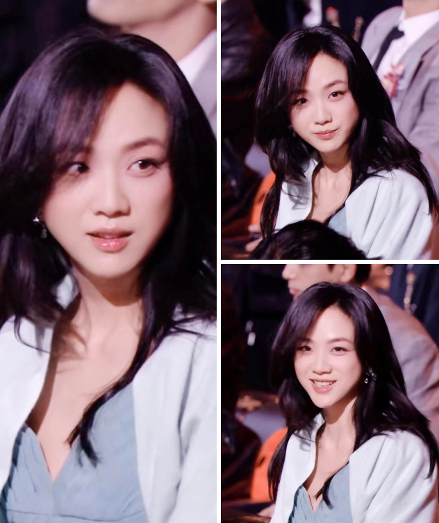 Nét đẹp thanh lịch, hết sức nhẹ nhàng và sang trọng của Thang Duy trong khung hình này làm nhiều khán giả không tin nổi cô đã 46 tuổi.