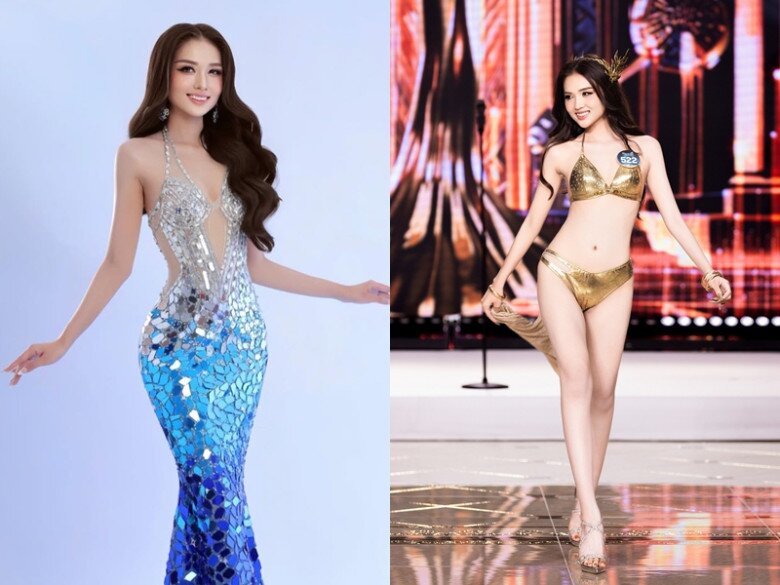 Thu Ngân từng chinh chiến ở không ít cuộc thi nhan sắc.
