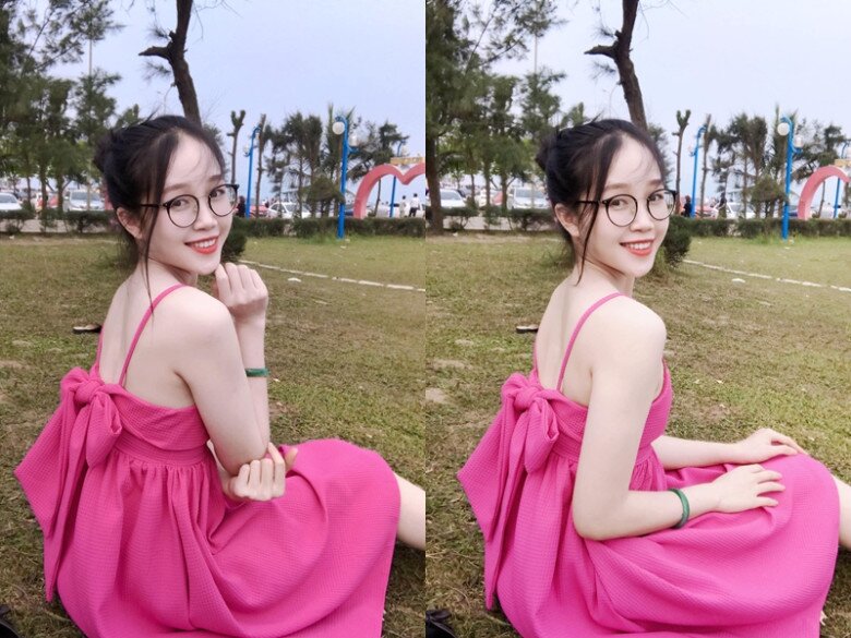 Vẻ ngoài mộc mạc của Á hậu 1.