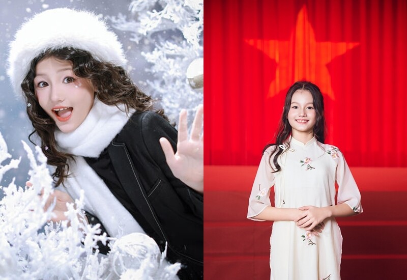 Khác với nhiều sao Việt thường định hướng con theo hình ảnh “nhóc tỳ hàng hiệu”, Phương Vy lại chọn cách nuôi dạy con giản dị. Ailani thường xuất hiện trong những bộ đồ thoải mái, chơi các trò chơi trẻ con đúng với tuổi thơ của mình.