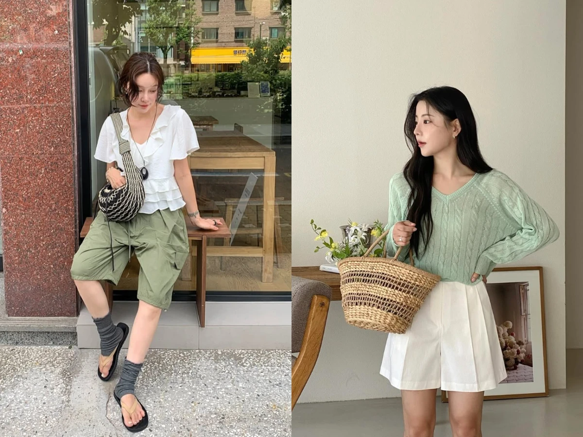 Cặp đôi màu sắc này phù hợp với những cô nàng yêu thích sự thoải mái, năng động mà vẫn giữ được nét mềm mại, trẻ trung.