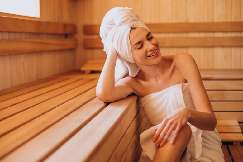 Xông hơi vừa để giải độc, vừa để nuôi dưỡng làn da tươi trẻ theo năm tháng.