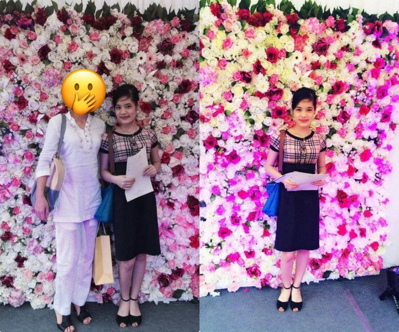 Thời mới chân ướt chân ráo bước vào nghề, Tuệ Lâm trông chững chạc với những bộ đầm công sở thanh lịch. Cô chọn lối trang điểm nhẹ nhàng, kết hợp cùng kiểu tóc rẽ ngôi lệch đơn giản.