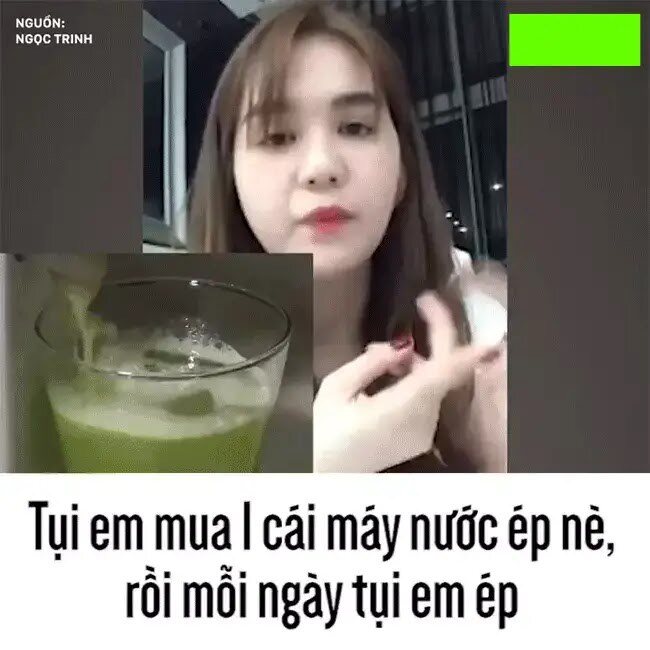 Nữ hoàng nội y Ngọc Trinh sau khi tham khảo ý kiến của một vài người chị và tìm thêm thông tin trên mạng, cô chọn uống nước ép bí đao để giảm cân.