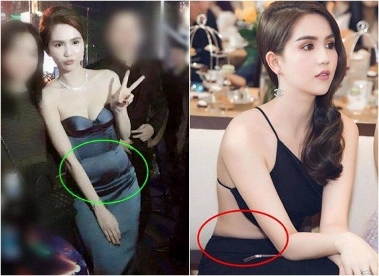Ngọc Trinh từng có khoảng thời gian tăng cân và tăng cả vòng eo khó kiểm soát.