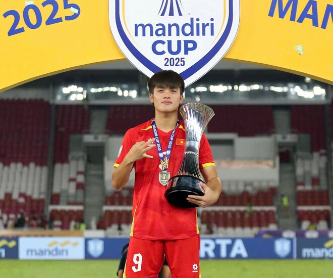 Nguyễn Quốc Việt là chân sút đã góp mặt trong cả 3 lần đăng quang của U23 Việt Nam ở đấu trường khu vực.