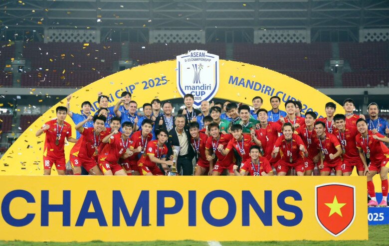 U23 Việt Nam đánh bại U23 Indonesia 1-0 trong trận chung kết để vô địch Giải U23 Đông Nam Á 2025.