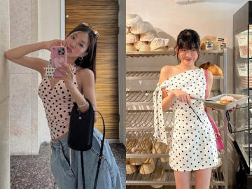 2025 là năm của chấm bi: 5 công thức mix đồ chuẩn style Hàn – Pháp khiến outfit sang hẳn