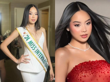 Không nhận ra Hoa hậu Thanh Thủy, nhan sắc khác lạ khi đi công tác tại Mỹ gây nhiều tranh cãi