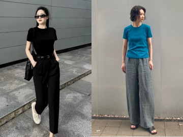 Tại sao người sành thời trang không mặc áo phông với quần đen hay quần ống rộng? Họ thích 3 kiểu này hơn