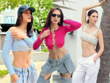 Mẹ chồng U45 vẫn có body nhiều thiếu nữ chào thua, diện toàn áo ngắn cỡ gang tay khiến dân mạng sợ lộ hàng