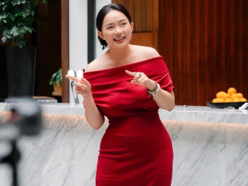 Phan Như Thảo được khen khéo chọn đồ dù nặng 80 kg