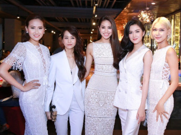 Học trò Phạm Hương được khen có khí chất phu nhân, sống xa hoa, dát kín đồ hiệu, bị đồn chung người yêu với một Á hậu