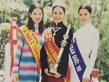 Á hậu có vòng eo đẹp nhất showbiz, rời đỉnh cao sự nghiệp để lấy chồng họa sĩ, giờ làm mẹ 4 con vẫn trẻ như thời son rỗi