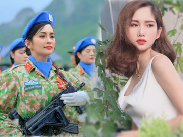 Nữ chiến sĩ bảo vệ Quân kỳ flex nhà 3 đời tham gia diễu binh: Nhan sắc ngoài đời quyến rũ khó cưỡng