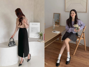 Giày trắng không còn là chân ái khi diện váy mùa thu, phụ nữ có gu thanh lịch chọn 3 kiểu giày này khiến ai cũng ngoái nhìn