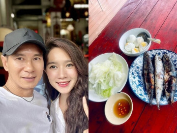 Soi bữa cơm đạm bạc của vợ đạo diễn nghìn tỷ, thấy ngay 3 thực phẩm "vàng" ít calo, giúp giảm cân đều đều