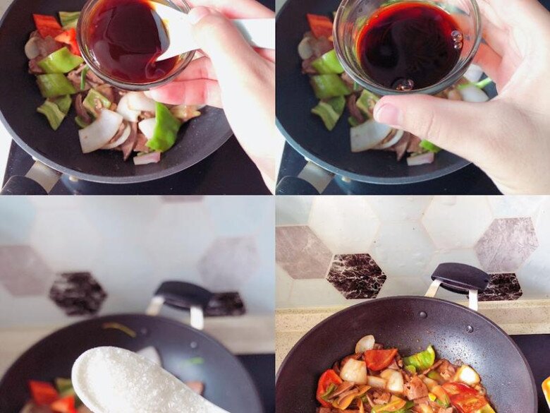 Bộ phận này của lợn vừa rẻ lại bổ, xào thế này mềm ngon, không tanh hay bị bở bột, cả nhà ăn không thừa một miếng - 8