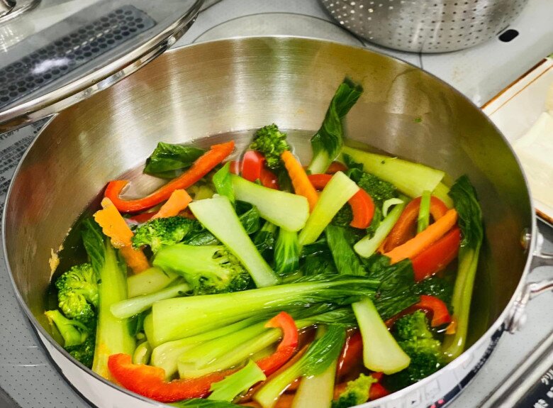 Bún xào rau củ chay thanh đạm, dễ làm - 8