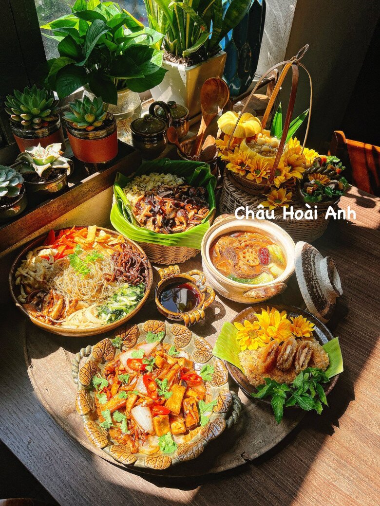 Chị em chia sẻ mâm cỗ cúng Rằm tháng 7, dù mặn hay chay vẫn đủ đầy hương vị và trọn vẹn lòng thành - 15