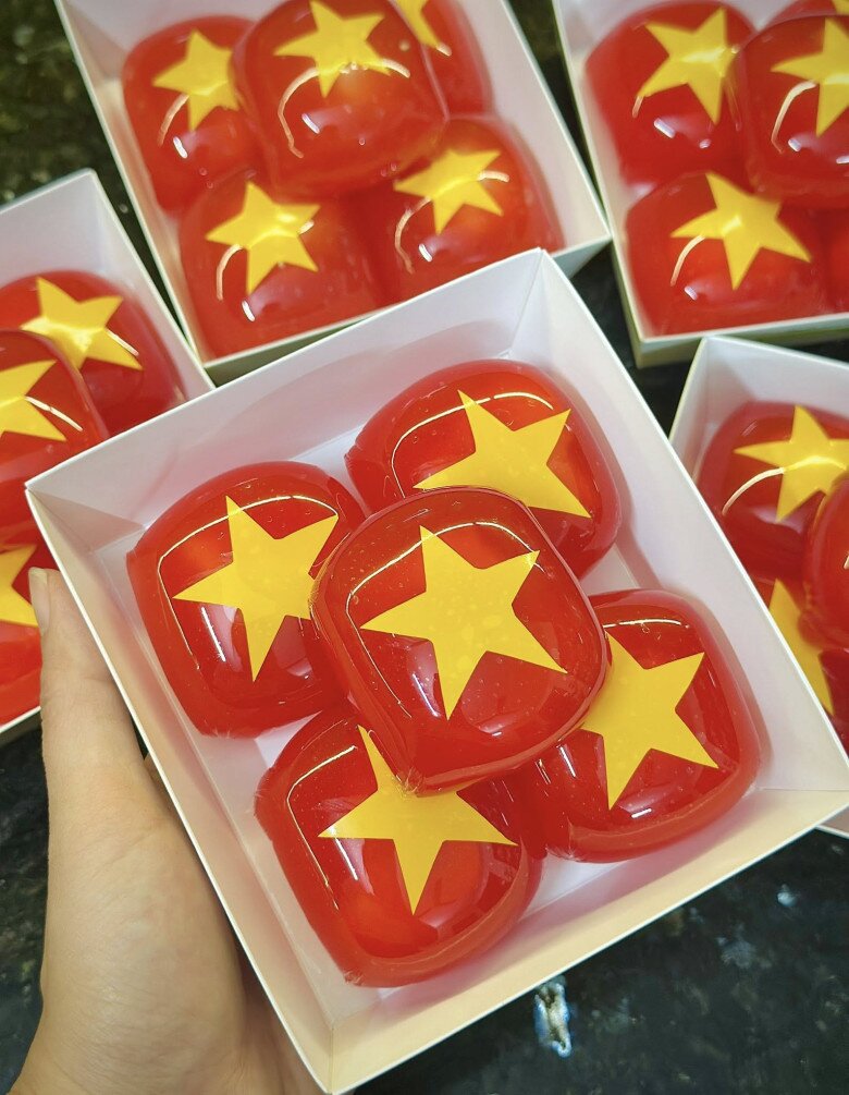 Bánh xu xê xinh xắn của chị Thu Ngọc.