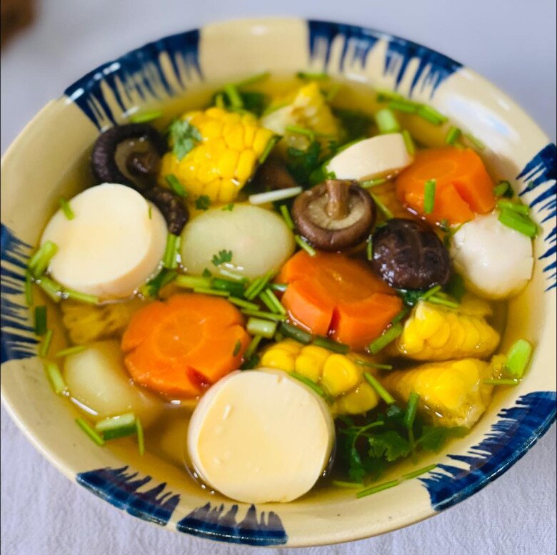 Đầu tháng, nấu canh nấm đậu hũ chay kiểu này cực thanh mát, thơm ngon - 6
