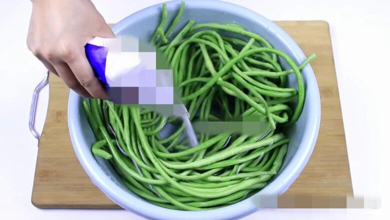 Hôm nay mới biết, bảo quản quả đậu đũa đừng cho thẳng vào tủ lạnh nữa, làm thế này mua một lần 10 cân, để càng lâu ăn càng ngon - 5