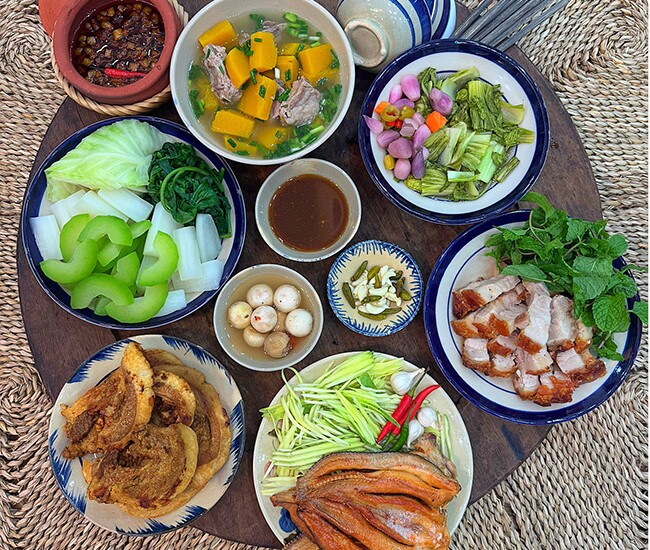 Cơm tối siêu chất lượng.