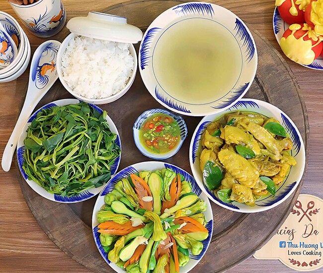 Cơm ngon thế này ai cũng thích.