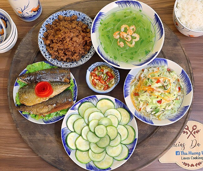 Cơm tối siêu hấp dẫn.