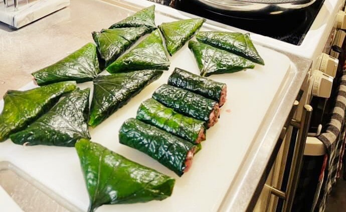 Làm chả lá lốt, người kinh nghiệm lâu năm dặn, nhớ thêm một bước nữa, chả luôn xanh, đẹp mắt không bị thâm, đen xỉn - 1