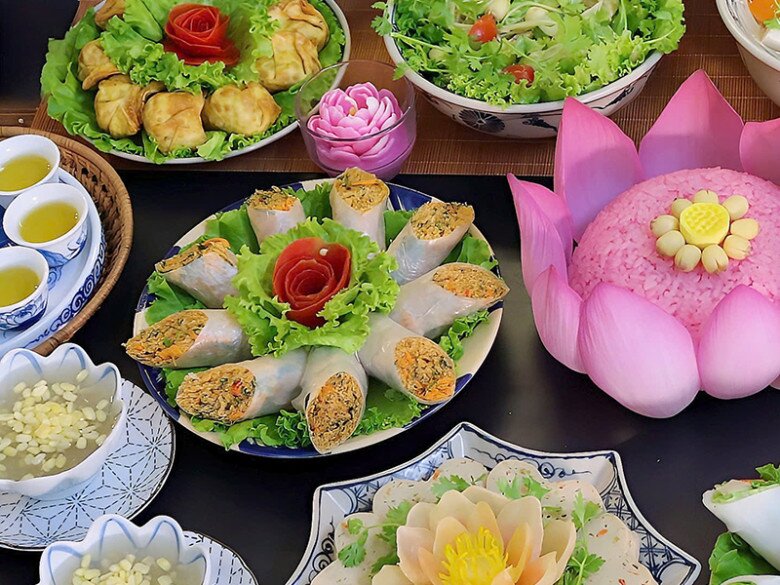 Mẹ đảm gợi ý mâm cỗ chay cúng Rằm tháng 7 - Lễ Vu Lan vừa ngon lại đẹp mắt - 5