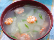 Bếp Eva - Loại quả mùa hè có tác dụng giải độc gan, đem nấu canh với tôm vừa thanh nhiệt lại ngọt ngon, nhìn mà thèm